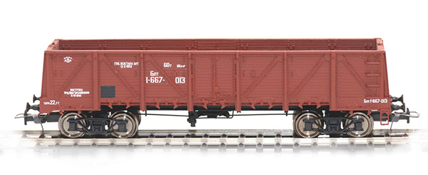 Bergs 0038: Open goods car, Typ 12-P153 Nr 1-667-013
