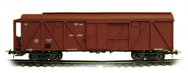 Bergs 0351: Крытый грузовой вагон тип 11-К251 с тормозной площадкой