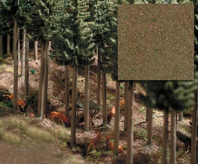Busch 7529: Покрывающий материал - Напочвенный покров хвойного леса