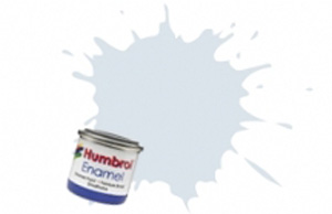 Humbrol 191: Хромированная Серебристая Металлическая Эмаль, Chrome Silver