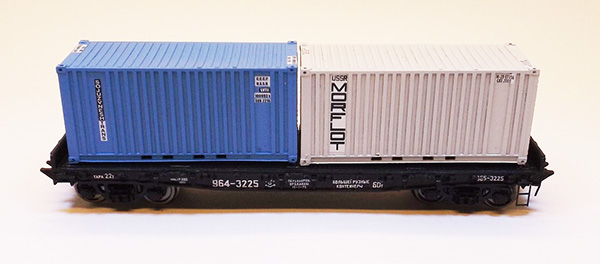 Modela 87026-02: Платформа с контейнерами тип 11-N004
