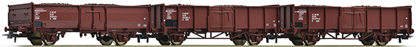 Roco 67066: Freight cars, 3 pcs