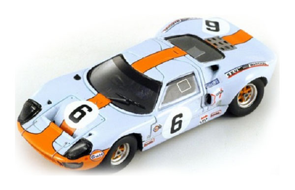 Spark 87LM69: Ford GT40 # 6 Winner LM 1969 – train models online store